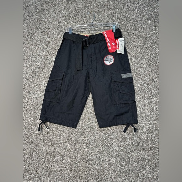 NWT Unionbay Men's Cordova Belted Messenger Cargo Short Size 30 - Picture 4 of 7